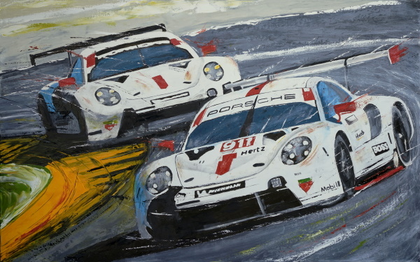 Le Mans Abstract Art